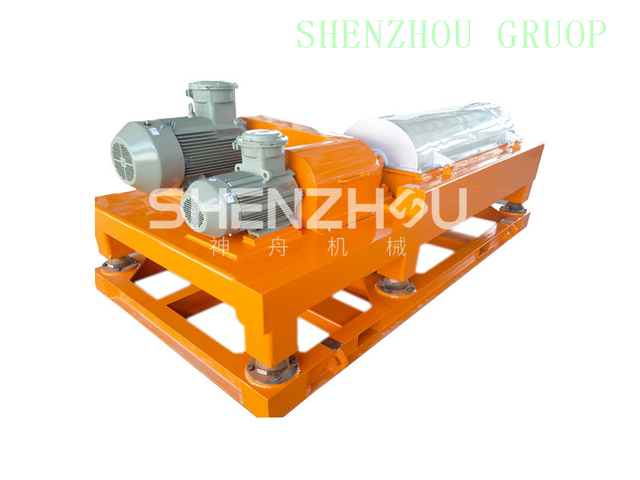 Centrífuga decantadora para processamento de petróleo com certificação à prova de explosão