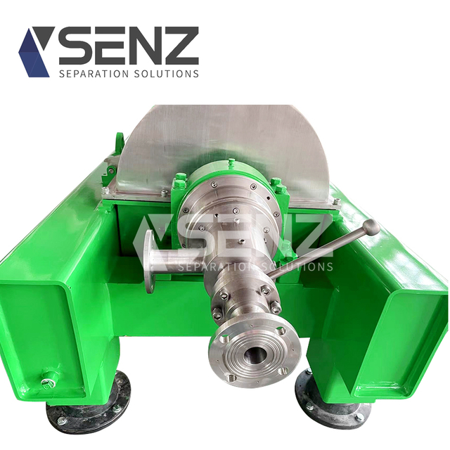 Óleo de palma verde-oliva do filtro centrífugo do separador de parafuso da água do óleo da escala industrial