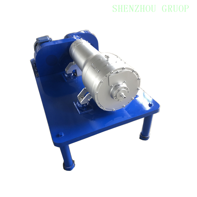 Shenzhou Small Lab usa centrífuga decantadora contínua de alta velocidade para teste