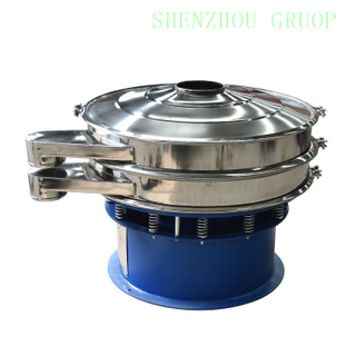 Máquina de peneira vibratória rotativa Shenzhou, equipamento de peneira vibratória, peneira de filtro de vibração para pó