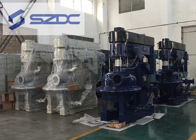 Separador bifásico da pilha de discos do centrifugador da bacia de disco da concentração do amido de trigo